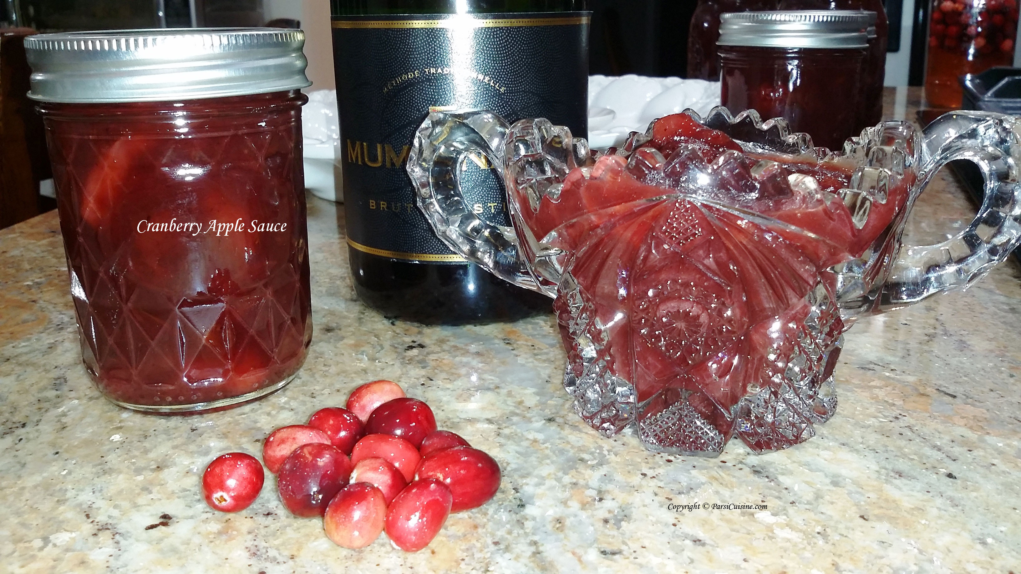 Pickled Cranberry Apple Sauce Recipe