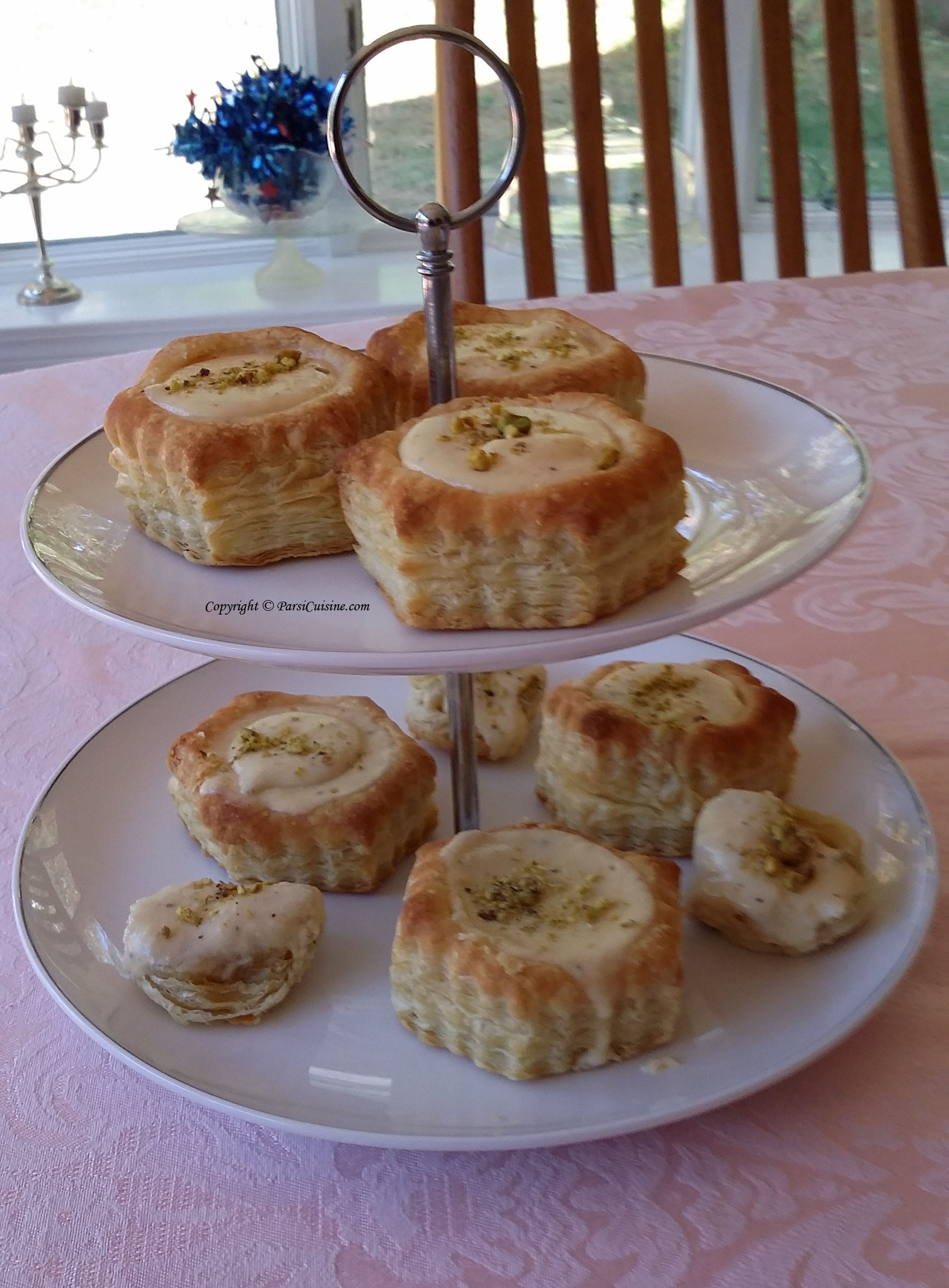 Pastry filled with Cream or Malai Khaaja