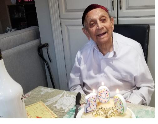 Keki Pirojshah Illava of Mississauga, Ontario, Canada who is celebrating his 100th birthday on June 7 epitomizes the Parsi approach of “khaaavo, piyo ne majah karo (eat, drink and be merry),” notes a brief write-up by Meher Panthaky, erstwhile director of the Ontario Zoroastrian Community Foundation. He eats his favorite British breakfast of eggs and bacon every day and loves his Parsi bhonu of marghi and gosh, dismissing any vegetarian dish as “Ai su ghas phoos? Bota kah chhe (What is this fodder? Where is the meat)?” Come October and he will ask “khariya (trotters)?” He enjoys his tipple of “Old Monk” rum and champagne, with mango ice cream being his favorite dessert. Lovingly addressed as “Keki Pappa” by family and friends, with his strong will power, at the age of 98 he made the arduous journey to Bombay to attend grandson Nekzad’s maratab ceremony. Undeterred by a weak back, he insists on being independent and refuses to use a walker. Before relocating to Canada in 2002 to be in the company of his son Aspi and family, Keki was in London, UK, working at the Heathrow airport for over 37 years. The Bombay born centenarian spends his retirement years “reading all available newspapers (ask him anything on current affairs), solving crossword puzzles and watching wrestling” bouts on television with a gleam in his eyes, reports Panthaky. He loves English poems and couplets and when in the mood will very sweetly recite some beautiful verses.