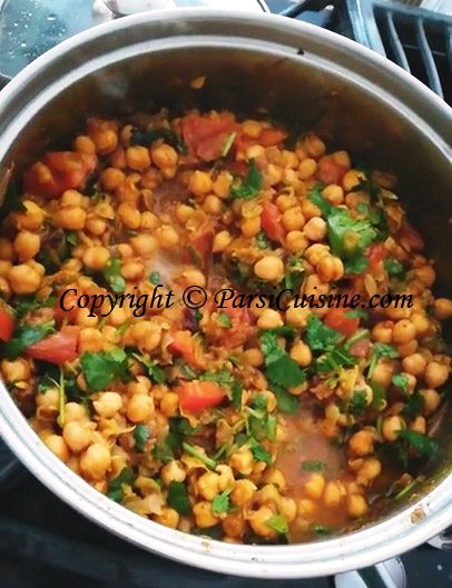 Recipe for Channa Masala (Bhatura Channa)